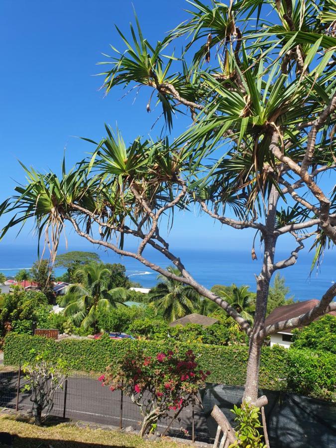 Jolie Maison Vue Ocean Et Moorea Punaauia Kültér fotó